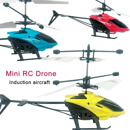 Mini Drone Rechargeable Mini RC Drone Remote Safe Fall-resistant RC Helicopters Drone Children Toys（No Remote Control Battery)
