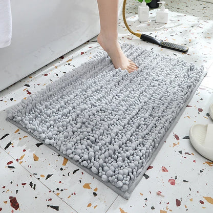1 Piece Bathroom Carpet Bath Mat, Non-Slip Super Thick Lotus Pine Soft