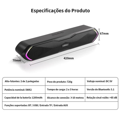 Speaker, Bluetooth Speaker, Portable Bluetooth Speaker, PC Speaker, Soundbar, Bluetooth Speaker