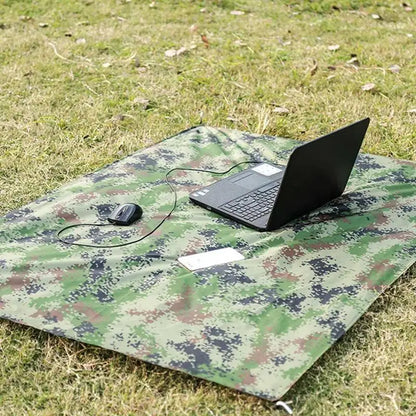 Outdoor Ultralight Tarp Camping Sunshade Shelter Camping Waterproof Canopy Hammock Camouflage Beach Mat