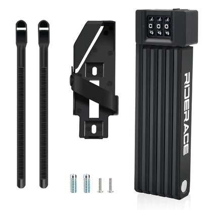Bike Foldable Lock MTB Road High Security Anti-Theft Cycling Lock Portable For Scooter Electric E-Bike Bicycle Accessories