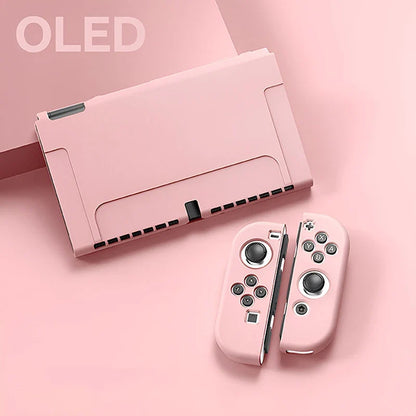 NEW Protective Case Compatible With  Switch OLED Console And Joy-Cons, Switch Can Be Inserted In Dock With Shell