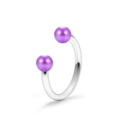 31 Styles 16G Surgical Steel 1 Pcs Nose Septum Rings Piercing Jewelry Horseshoe Cartilage Earring Eyebrow Lip Retainer 8mm 10mm