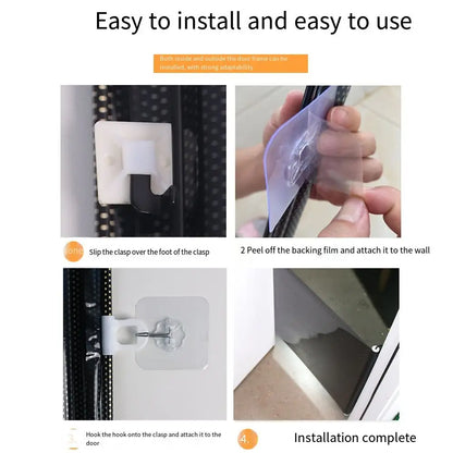 Pet Accessories Guard Retractable Fence Gate Folding Universal Pet Network Fence Barrier with Hook Pet Safety Enclosure Balcony