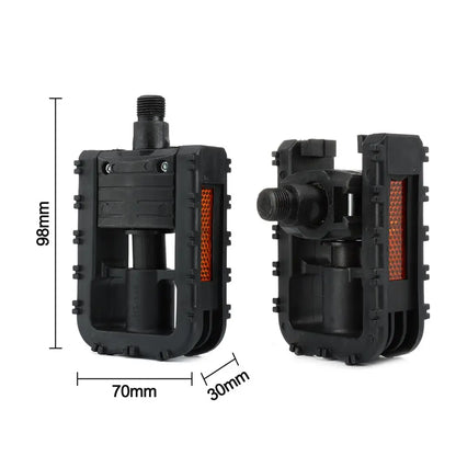 1 Pair E-bike Folding Pedals Anti-slip Refitting Platform Pedal Scooter Parts Electric Bicycle Accessories Cycling Supplies
