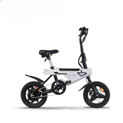 A02 Electric Folding Bike With 250W Motor 14inch Wheels 36V 6.4Ah Battery Kids Ebike