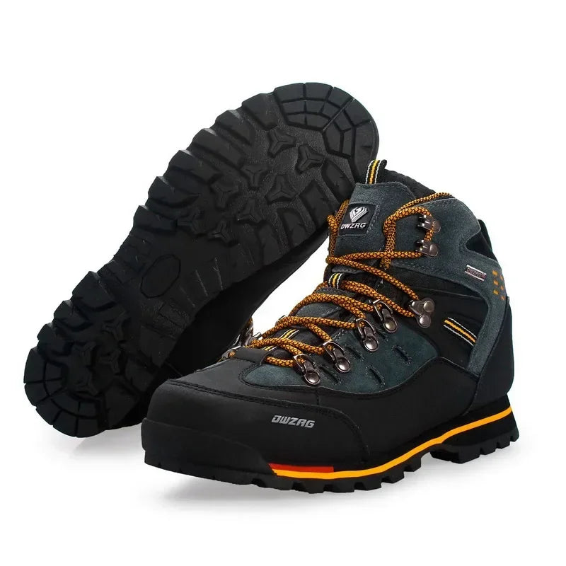 Men Outdoor Ankle Boots Mountain Climbing Sneaker Mens Waterproof Sports Shoes Fashion Casual Snow Boots Hiking Shoes