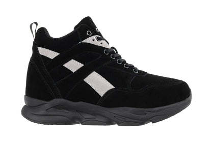 CALTO - S33594 - 4 Inches Taller (Black/Grey) - Sneakers