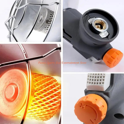 C4DE Multifunctional Gas Camping Heaters Small Size Easy Carry Mountain Expeditions