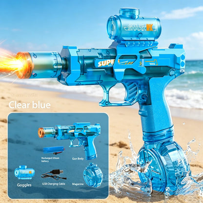 New MP5K Simulation Fire Electric Water Guns for Large Capacity Automatic Continuous Water Gun Adults Summer Outdoor Toys