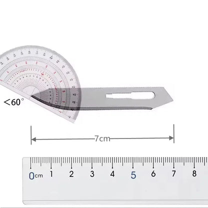 Carbon fiber folding surgical knife, sharp paper cutting knife, camping, unboxing, outdoor portable carving tool, 60 blade