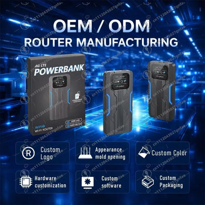 Router 4g 2.4G & 5.8G Portable Wifi Router WiFi6 WPS Car Pocket Wifi AP Mode, Tle Router for Portable Travel