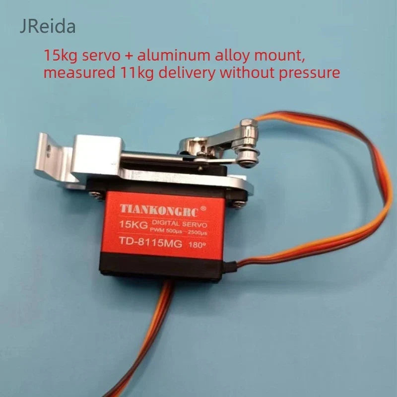 Drone Airdrop System — High-Load Servo-Driven Release Mechanism for Long-Range Remote Control & Outdoor Rescue