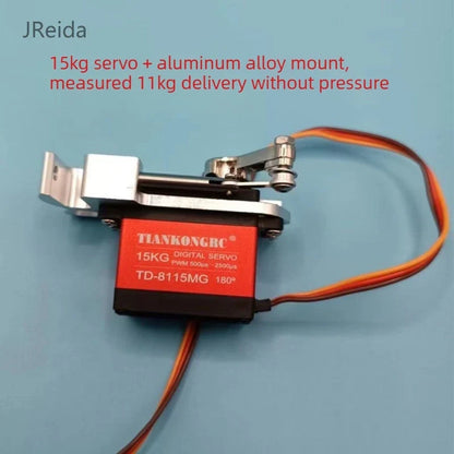 Drone Airdrop System — High-Load Servo-Driven Release Mechanism for Long-Range Remote Control & Outdoor Rescue