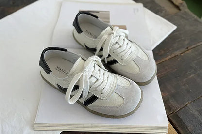 Careaymade-Genuine Leather women's shoes,soft sole comfortable casual single shoes,cowhide ugly cute lace up small white shoes