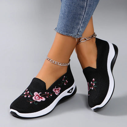 Women's summer breathable mesh flat shoes，women's shoes，casual sneakers shoes, clearance free shipping