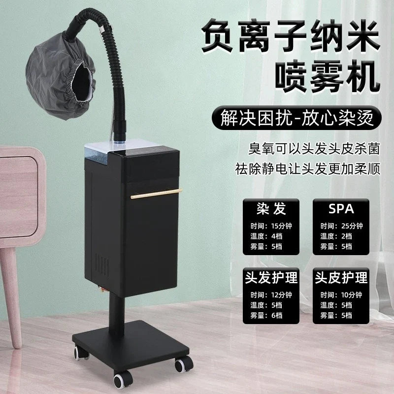 Hair Steamer Ozone Heating Cap Salon Use Hair Moisturizing Treatment Machine Steam Spray Hair Care Device For Hair Nourishing