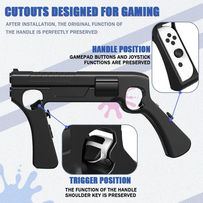 Switch OLED Game Stock Handle Bracket and Somatosensory Gun for NS Shooting Games Premium Quality