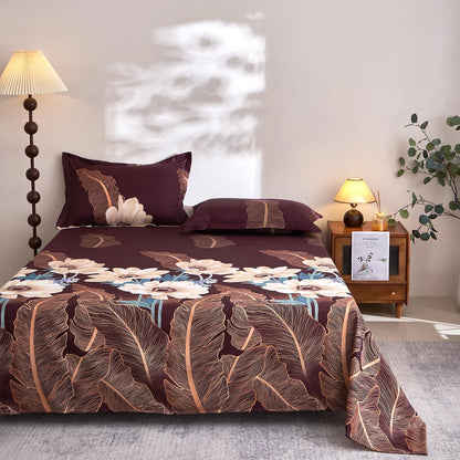 1 Piece of Printed Bed Sheet. Single Bed. Double Bed. Comfortable
