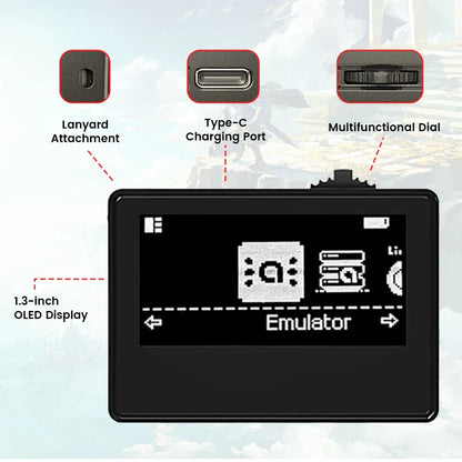 NFC Simulator Pixl Emulator iNFC Infinite Swipe OLED HD Intelligent Bluetooth Simulator for Switch2/3DS/Wii U Game Accesories