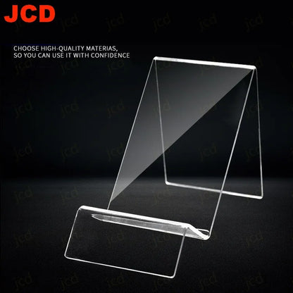 1piece For GB GBC GBA SP 2DS 3DS PSP PSV Game Console Exhibition Clear Plastic Transparent Stand Shelf Window Counter Display