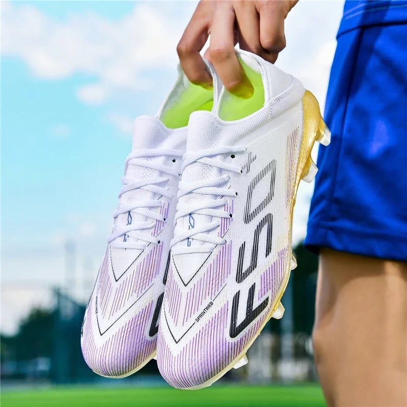 Men Resistant Professional Field Football Boots Studded Training High Quality Soccer Shoes New Casual Male Match Comfortable