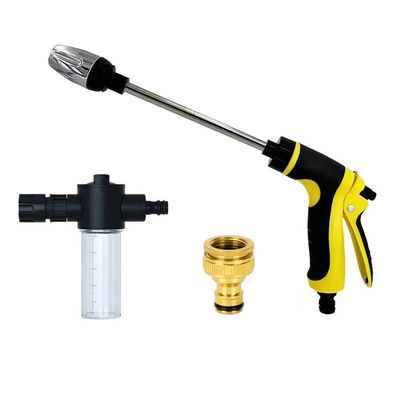 Garden Lawn Watering Hose Nozzle Foam Lance Portable Automobiles Cleaning Tool High Pressure Sprinkler Water Gun Car Washers