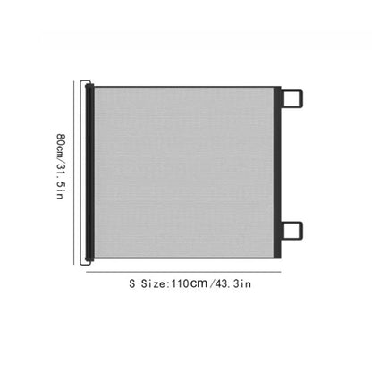 Retractable Pet Gate Dog Fence No Drill Required Mesh Cat Barrier Childproof Net Fence Cat Baffle For Indoor Staircase Patio