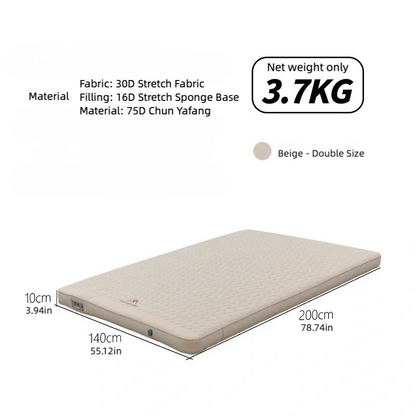 Mountainhiker Outdoor Camping with Air Pump Air Cushion Mattress Automatic Inflatable Bed Portable Outdoor Inflatable Mat Cheese