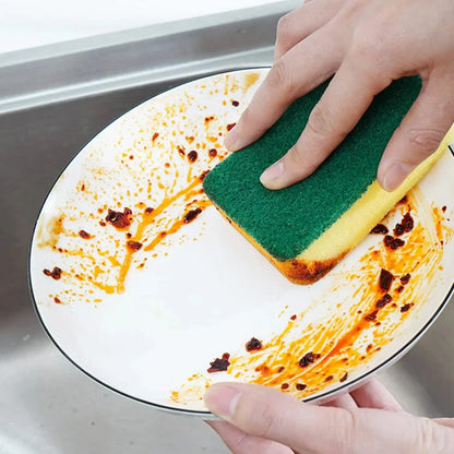 Highly Absorbent Double-Sided Sponge Magic Cleaning Pot Rust Sponge Cleaning Brush Kitchen Cleaning Tool