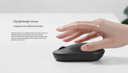 Original Xiaomi Wireless Keyboard & Mouse Set 2 104 keys Keyboard 2.4 GHz USB Receiver Mouse for PC Windows 10