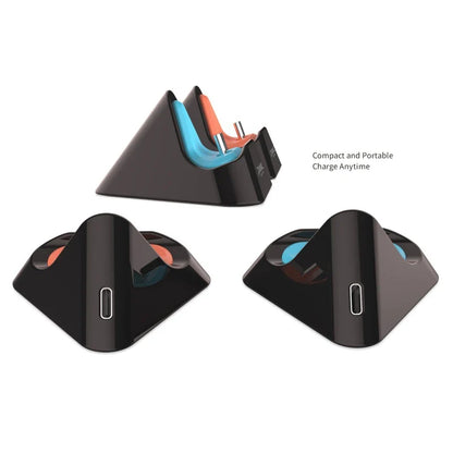 Controller Charger Dock for Switch 2/ Switch/ Switch OLED/ Switch Lite Console Portable Charging Station gaming accessories