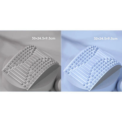 Back Stretcher Neck Pillow Relieve Massage Lumbar Support Massager for Neck Waist Stretch Device for Lower Back Stretcher YBAMQ2