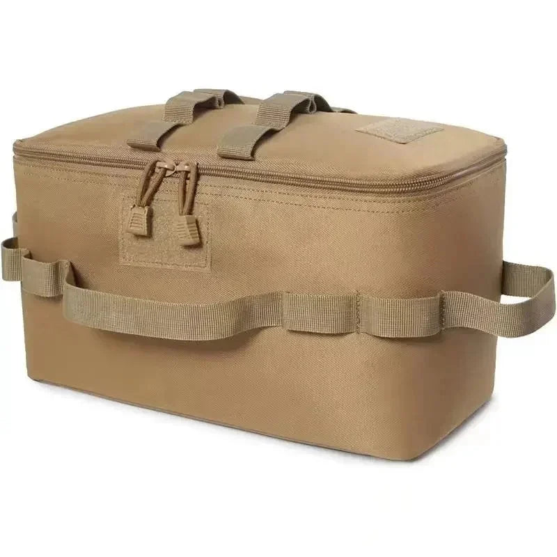 Camping Storage Bag Large Capacity Camping Storage Bag Outdoor Ground Nail Tool Organizer Picnic Cookware Utensils Carry Pouches