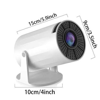 Portable Smart Projector Support 4K Decoding Android 11 BT5.0 Wifi 6 Home Cinema Outdoor Projetor Mini Projector