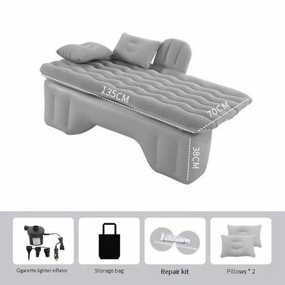 Outdoor Camping Mat Sofa Cushion Car Air Inflatable Travel Mattress Bed Universal for Back Seat Multi functional Sofa Pillow