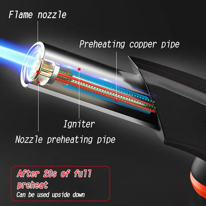 Outdoor camping portable fire gun, carbon gun, welding gun, household cartridge spray gun, baking tools, kitchen supplies
