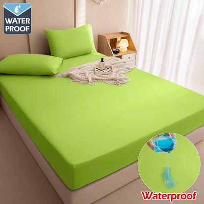100% Waterproof Mattress Covers Protector Adjustable Bed Fitted Sheets