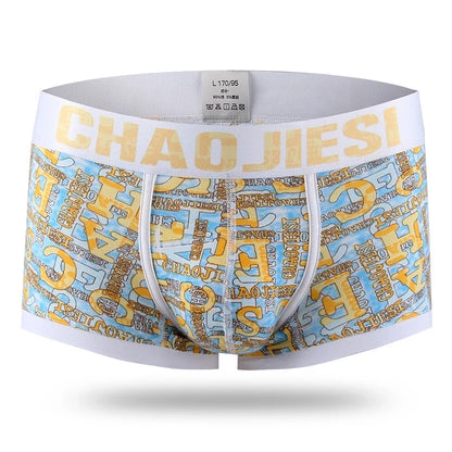 Men's Underwear, Men's Trendy Men's Underwear, Cotton Summer Thin Breathable Underwear, Boxer Briefs, Loose Shorts