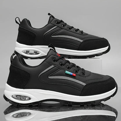 Men's Trendy Sports Shoes Lightweight Breathable Modern Non Slip Shoes Suede Detailing Outdoor Stylish Daily Wear Men Sneakers