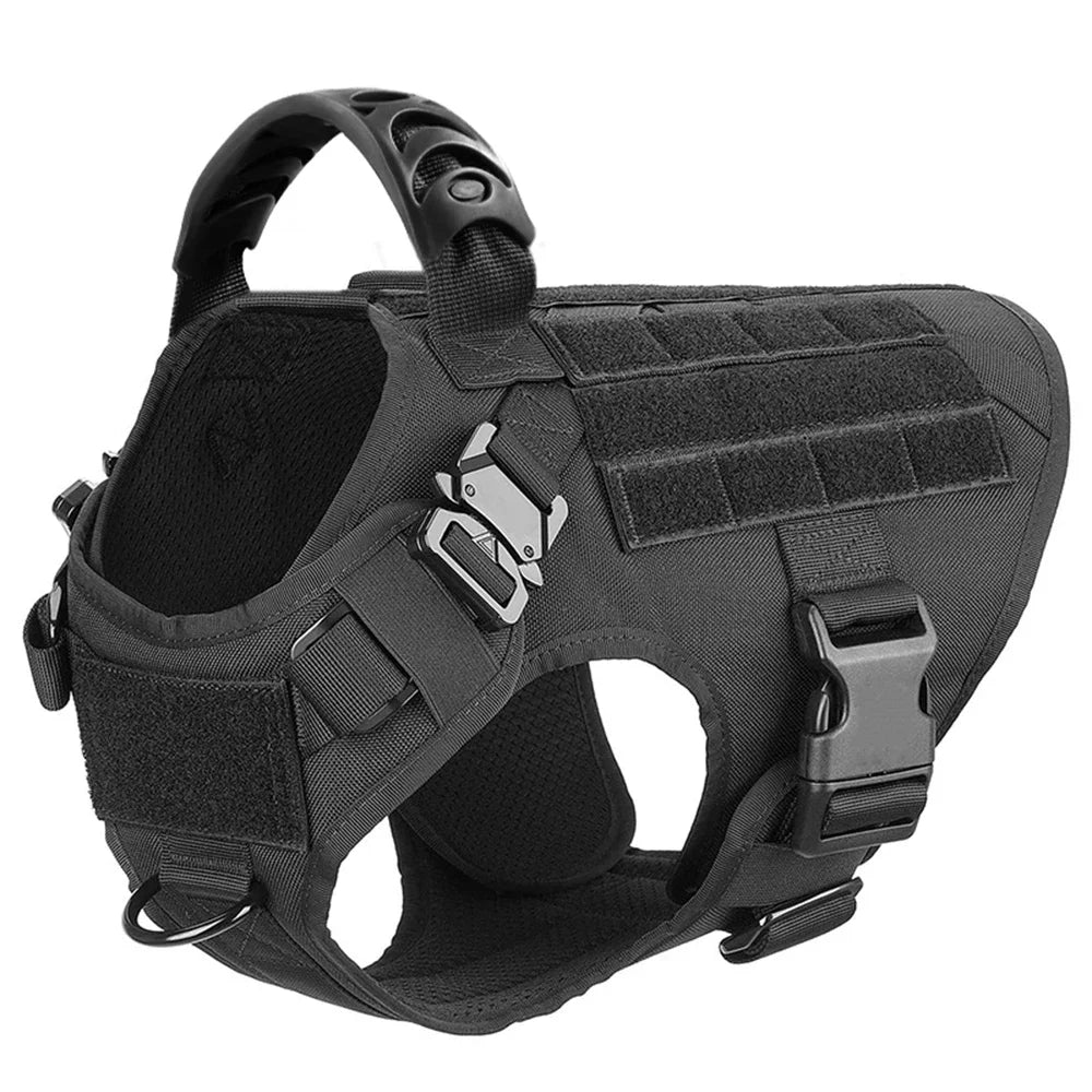 Large Dog Harness Pet German Shepherd Training Vest Tactical Medium Dog Harnesses Hunting For Dogs Accessories