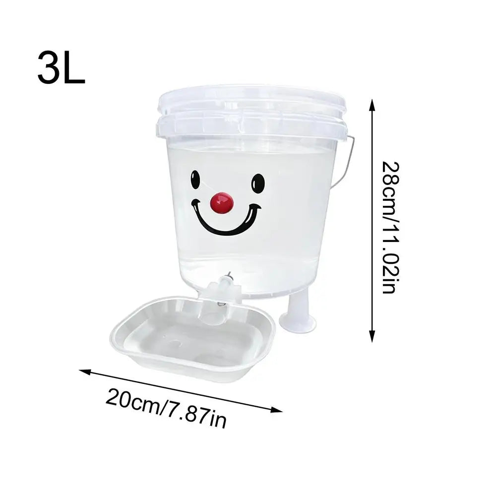 3/5L Dog Automatic Water Dispenser Auto Cat Dog Fountain Bowl Cartoon Puppy Fountain Dispenser For Home pet  Water Dispenser
