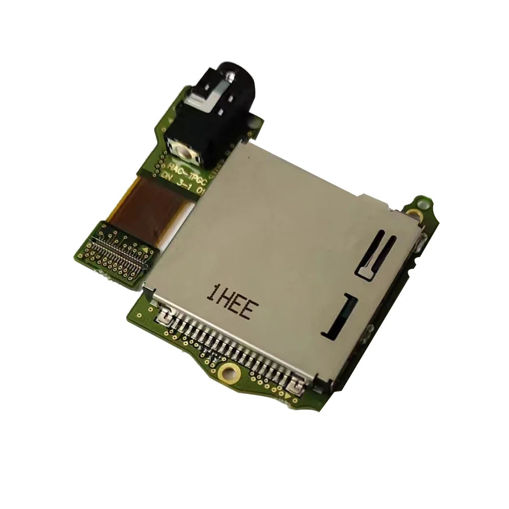 2026 Game Cartridge Socket Reader Gamepad Game Host Card Slot Board Earphone Headset Portifor Nintend Switch V1 V2 Console
