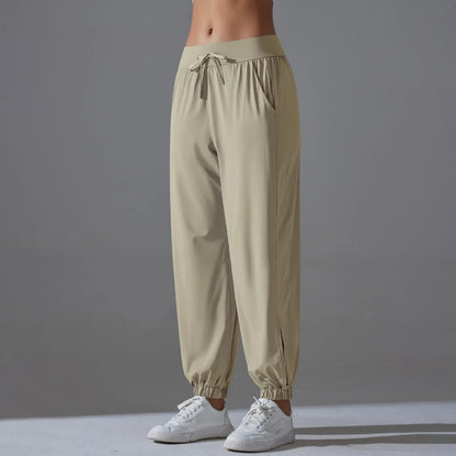 Pants Sports Pants  Wide Legs Slim Fit Breathable Yarn Pants Thin Casual Pants Quick Drying Sweatpants