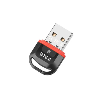 USB Bluetooth 6.0 Adapter Transmitter Receiver Bluetooth 6.0 Dongle Wireless USB Adapter For Mouse Keyboard Speaker Music