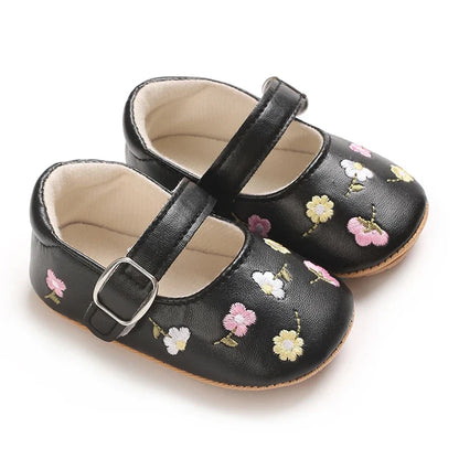 0-1year Baby Shoes Infant Pre-Walker Shoes Girls Princess Bow Shoes