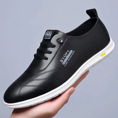 Men's Loafers Fashion Casual Leather Shoes for Men Comfortable Soft Sole Driving Shoes Classic Versatile Walking Shoes