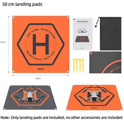 BRDRC Foldable Landing Pads for DJI Mavic 4 Pro/Air 3S/Neo 2/Mini 5 Pro/4 Pro/Mini 3/Mini 4K/2 Drone Mat Quadcopters Accessories
