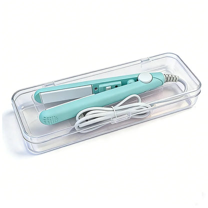 New Curling Iron Mini Hair Straightener Iron Ceramic Straightening Styling Tools Hair Curler Flat Iron Beard Straightener