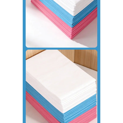 100pcs Disposable Thick Non-Woven Bed Cover Waterproof Breathable